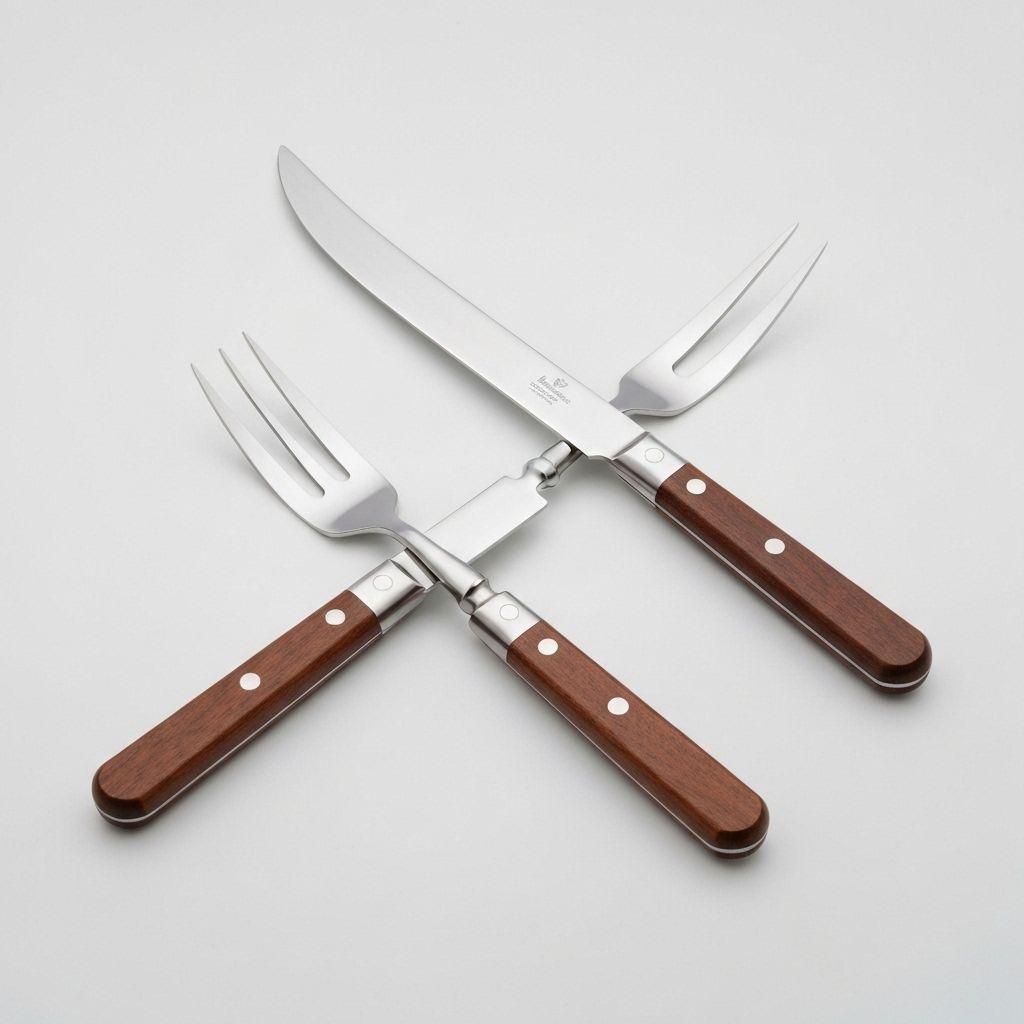 Carving Knife and Fork Set